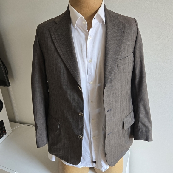 🇨🇦Samuelsohn Brown Sport Coat - Picture 3 of 10